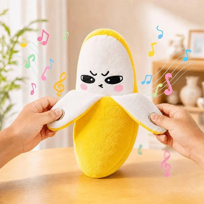 Banana Piano Toy Plush Musical Toy for Kids