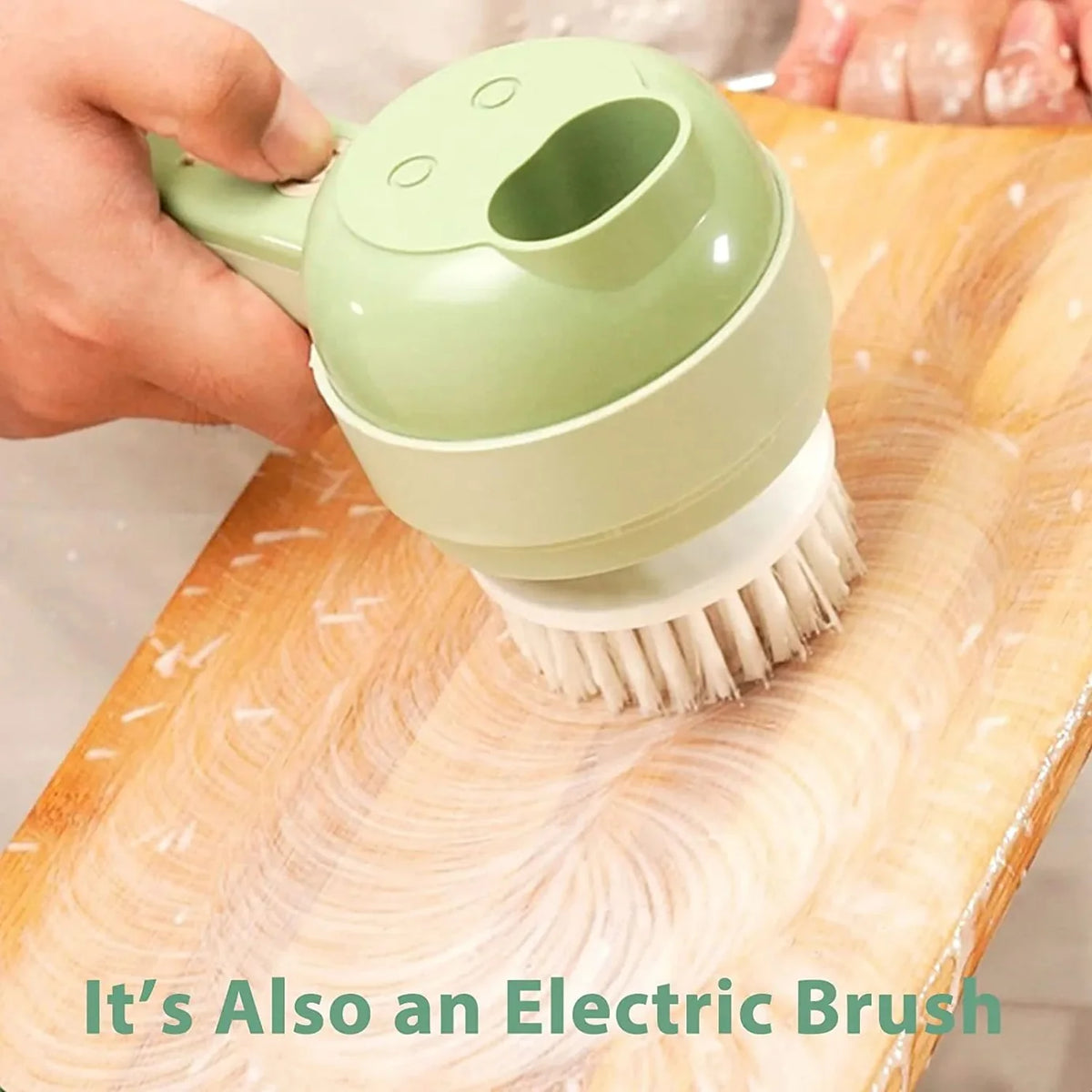 4 in 1 Handheld Electric Vegetable Cutter Set Multifunctional Hand Held Food Processor Portable Wireless Vegetable Chopper Slice