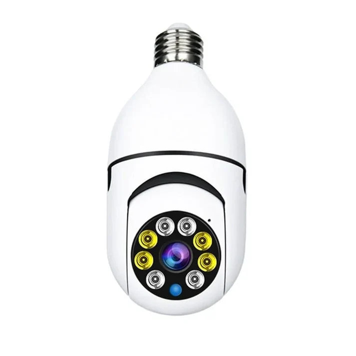360° Bulb Camera Auto Tracking Wireless WiFi PTZ IP Camera